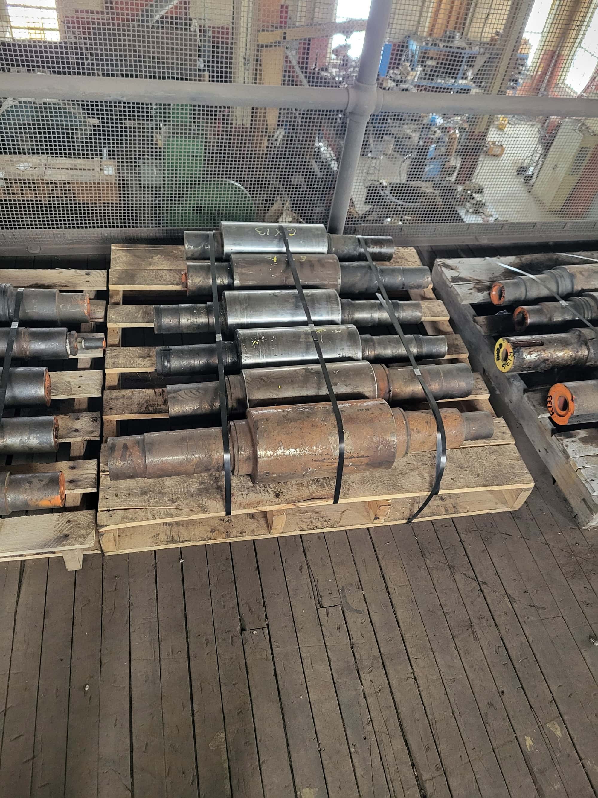 New and Used Mill and Calender Rolls 6" x 12" up to 32" X 100"