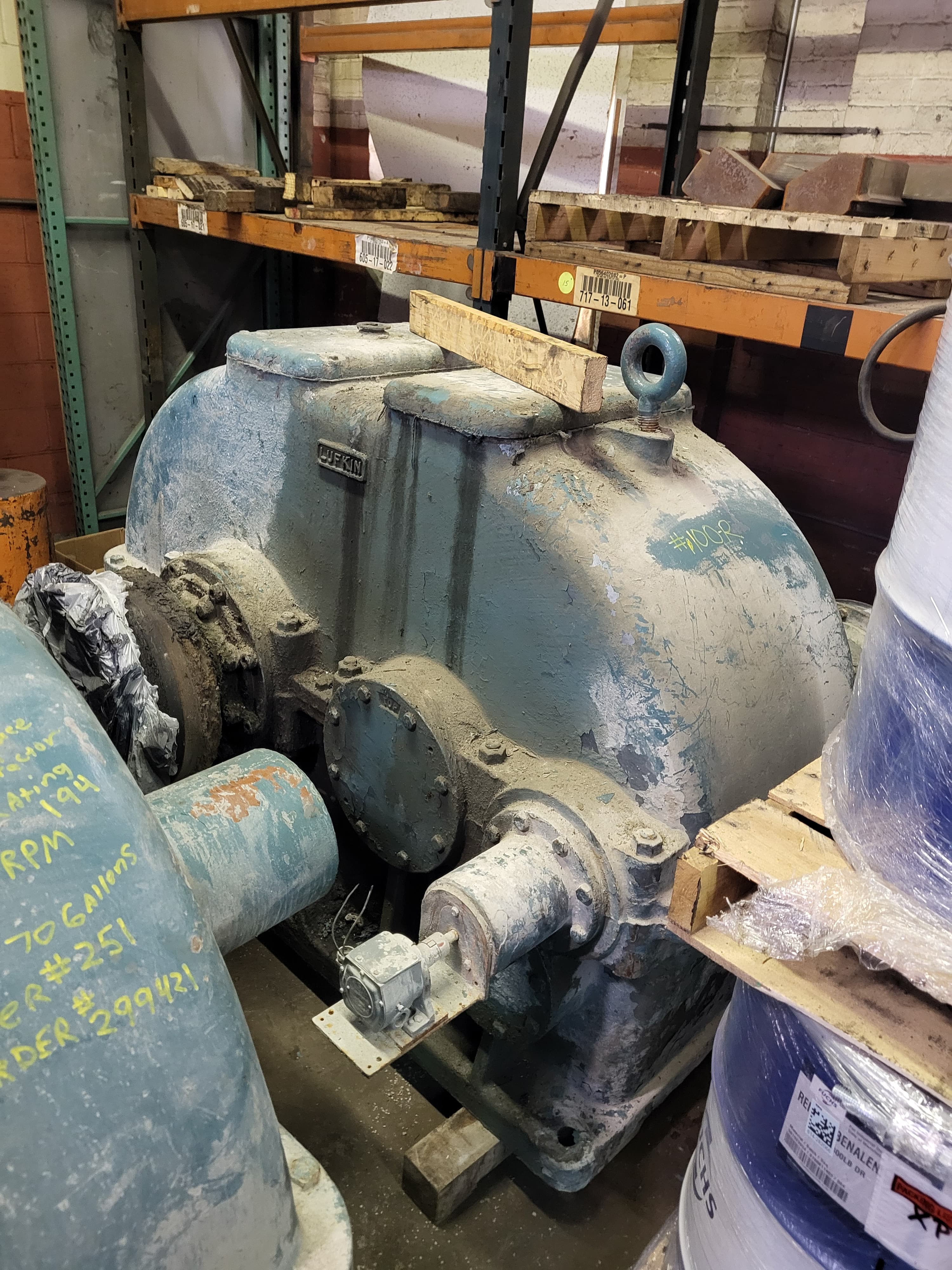 Lufkin T390 Gear Reducer, 150 HP, 62.7:1 Ratio